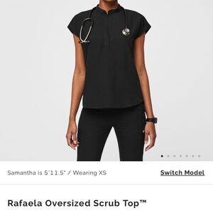 COPY - FIGs Rafaela Oversized Scrub Top